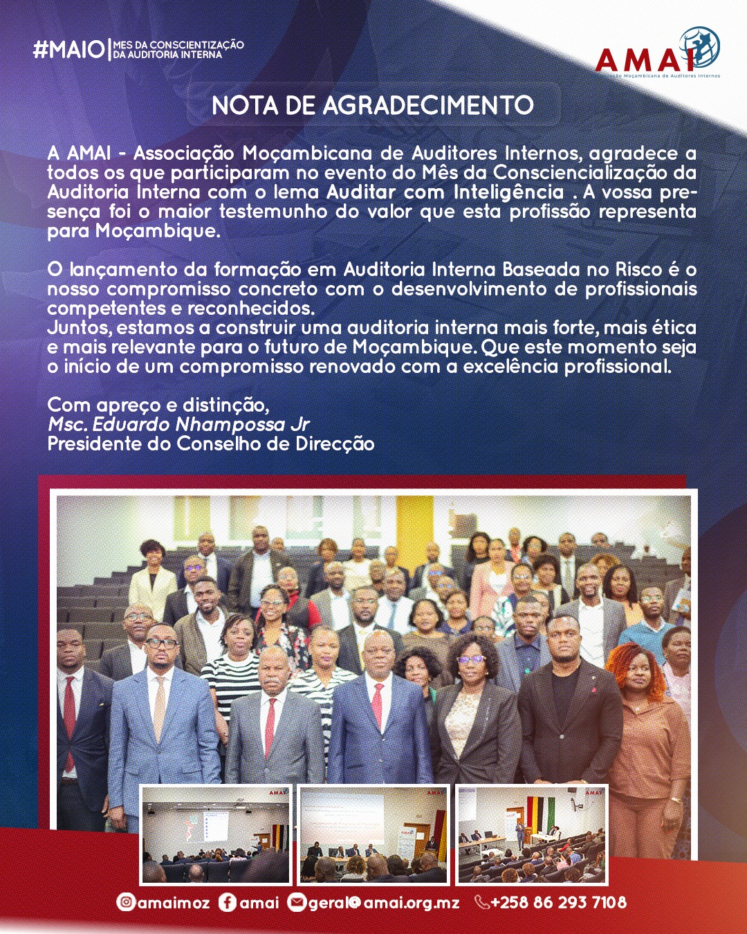 Nota de Agradecimento